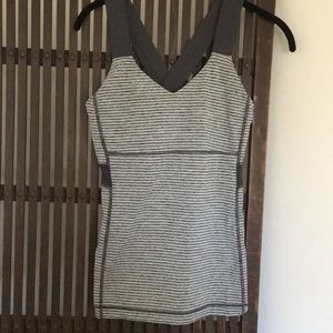 Lululemon Push Ur Limits striped tank top